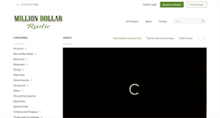 Desktop Screenshot of milliondollarrustic.com
